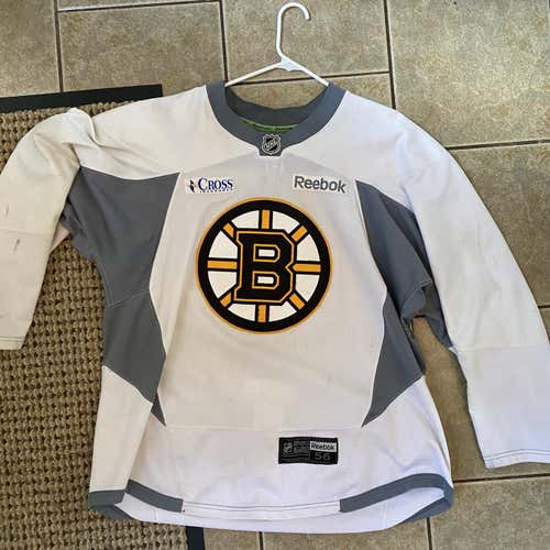 Pro Stock Boston Bruins Reebok Edge 3.0 Practice Jersey Size 56