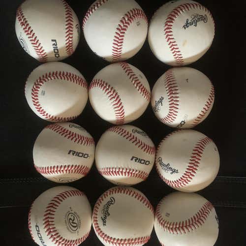 Dozen New Rawlings Baseballs