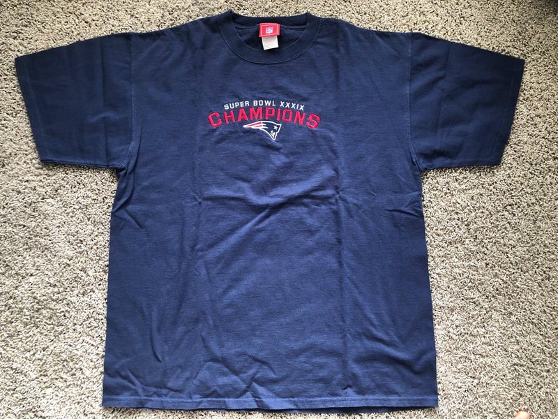 Vintage NFL New England Patriots Super Bowl 39 T-shirt