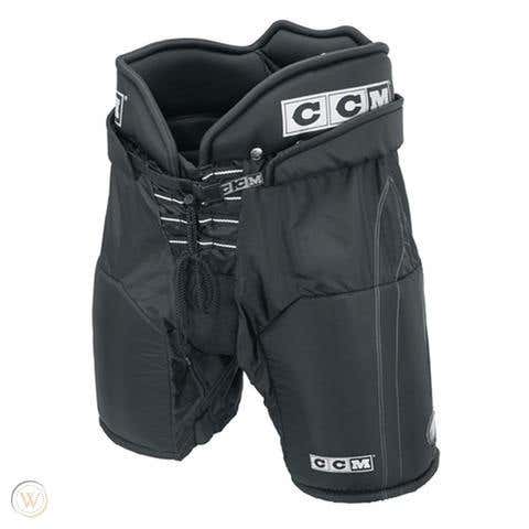 Black Used Senior Small CCM Tacks 692 Hockey Pants