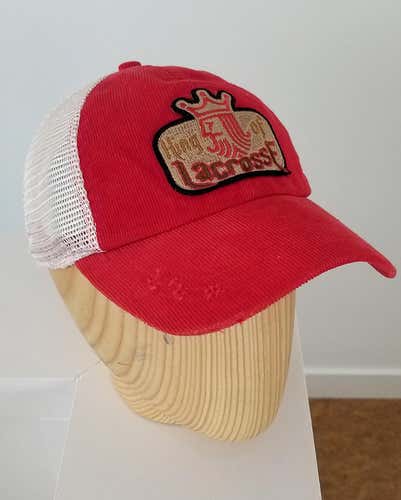 BRINE VINTAGE - KING Courderoy Logo Lacrosse Hat
