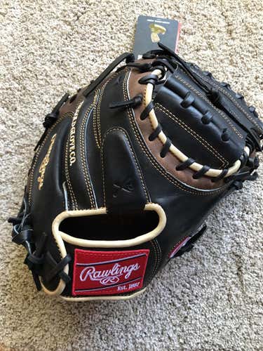 High School/College Catcher's Heart of the Hide 33" Baseball Glove - No Trades