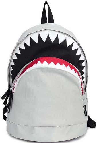 Back to School: New Shark Backpack (Grey)
