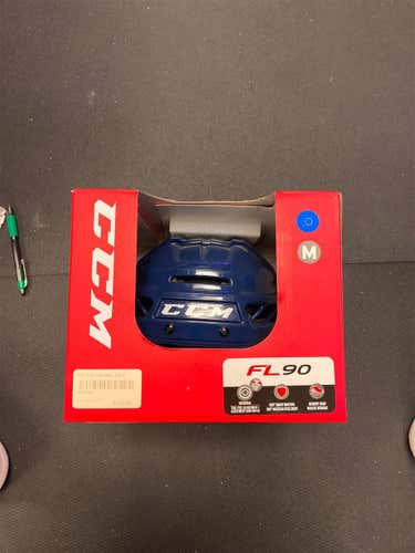 Navy  New Medium CCM FL90 Helmet
