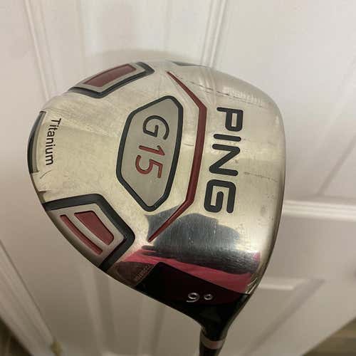 Ping G15 Driver 9* Stiff Flex Right Handed