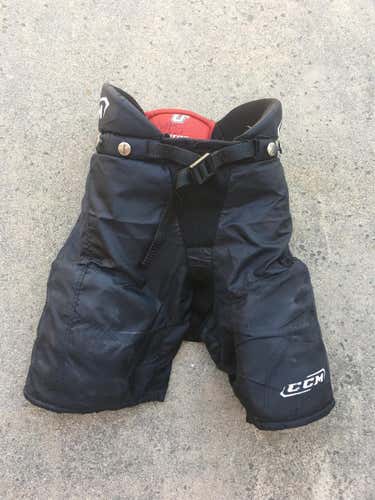 Black Youth Large CCM U fit03 LE Hockey Pants