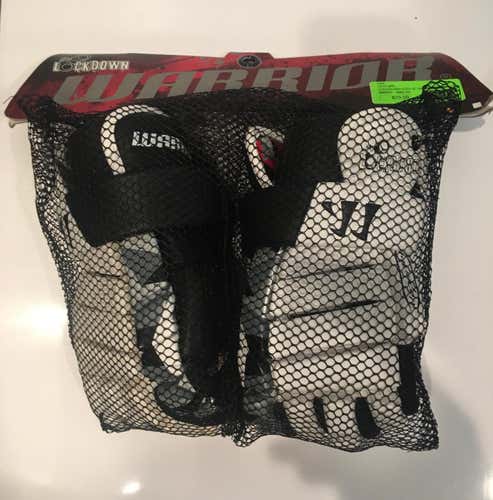 Black New Warrior Lockdown Goalie Gloves 12"