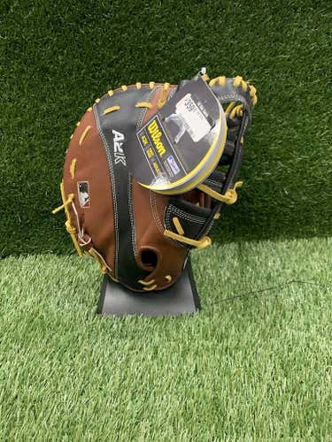 Brown New High School/College Wilson Right Hand Throw First Base A2K Baseball Glove 12"