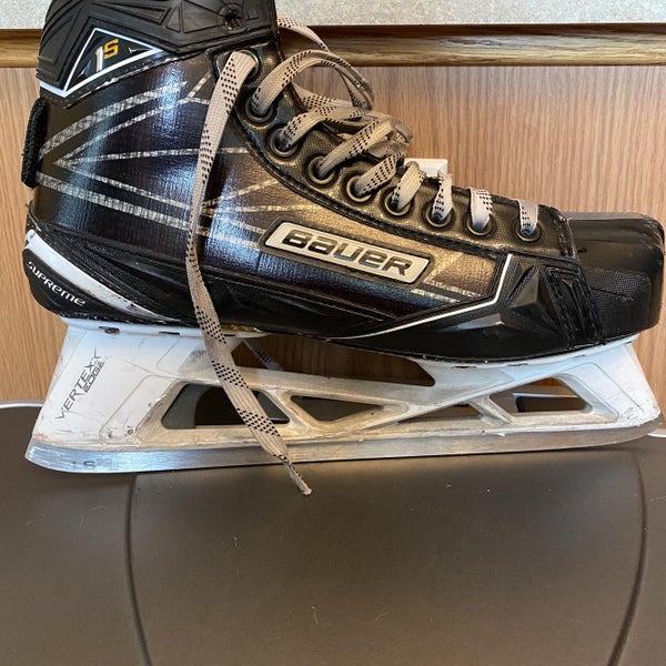 Senior Bauer Supreme 1S Regular Width Size 9 Hockey Goalie Skates