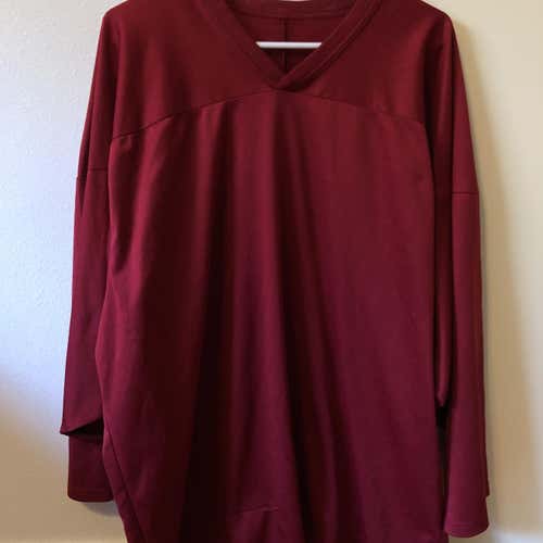 Maroon Hockey Practice Jersey