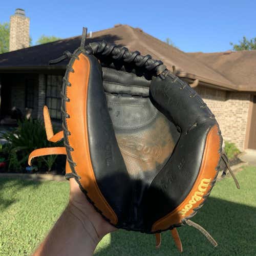 Black High School/College Catcher's A2000 32.5" Baseball Glove