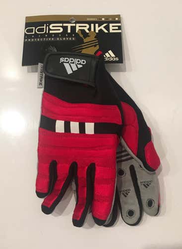 New Adidas Women's Lacrosse AdiStrike Player's Gloves