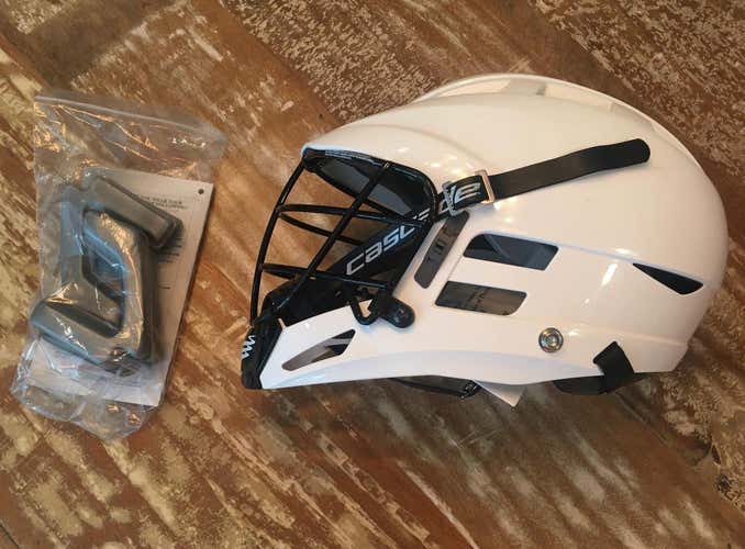 White New Youth Player's Cascade CS Youth Helmet