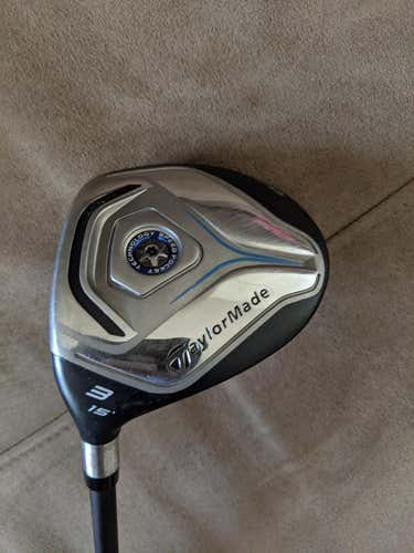 Used Men's TaylorMade Left Hand JetSpeed Fairway Wood Stiff Flex 3 Wood
