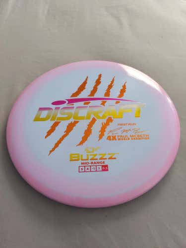 Discraft ESP Buzzz First Run 4x Paul McBeth