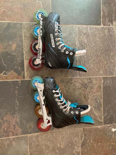 Senior Bauer RSX Regular Width Size 9 Inline Skates