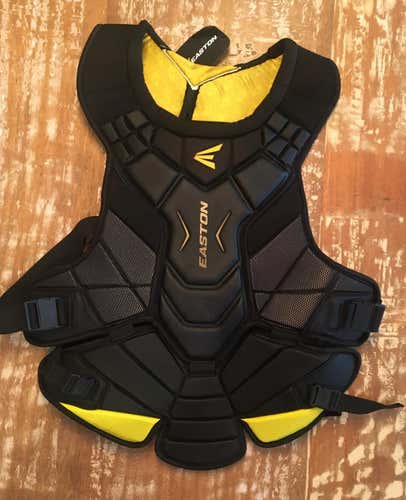 Black New Adult Large Easton Lacrosse Chest Protector