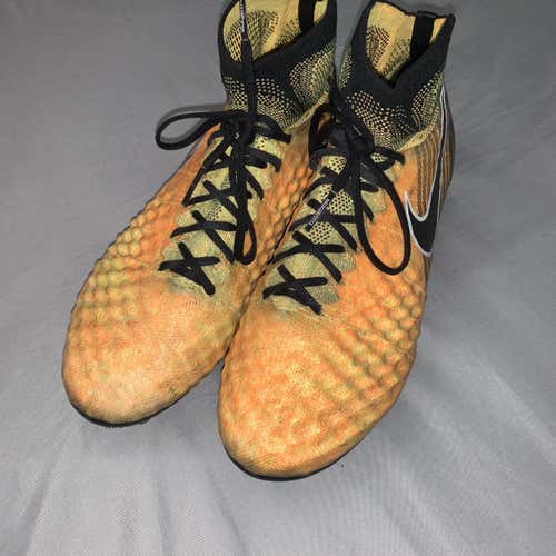 Yellow Men's Size 9.5 (Women's 10.5) Nike Magista Obra II Cleats