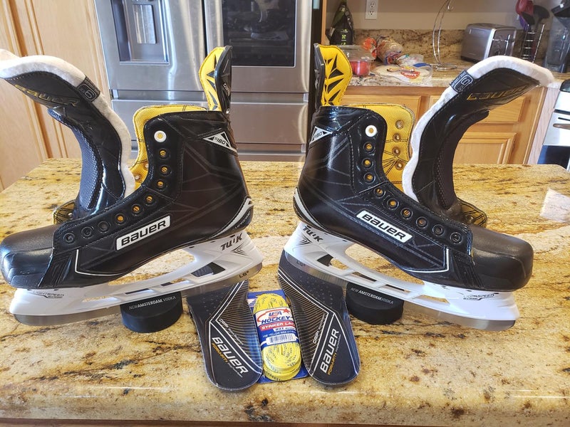 Bauer Supreme S180 Hockey Skates Size 9EE, EXTRA WIDE, AMAZING
