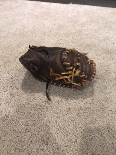 Brown Kid Pitch (9YO-13YO) Catcher's Pro Select 32.5" Baseball Glove