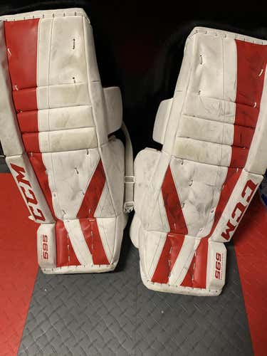 Used 27" CCM Revolution 577 Goalie Leg Pads