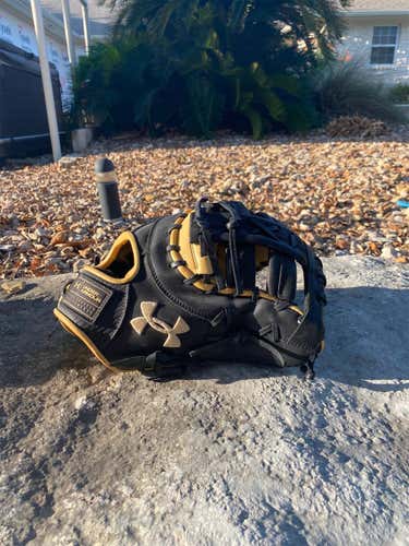 Black High School/College First Base Genuine Pro 13" Baseball Glove