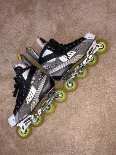 Mission AC3 Inline Roller Hockey Skates Senior Size 10D