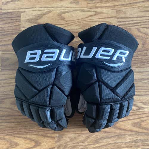Pro Stock Bauer Vapor 1X Pro 14" Gloves ANAHEIM DUCKS Boll