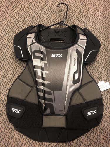 Black Adult Large STX Shield 300 Chest Protector