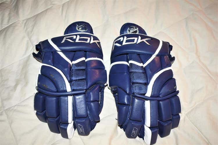 Reebok 5K Hockey Gloves, Blue, 13 Inches