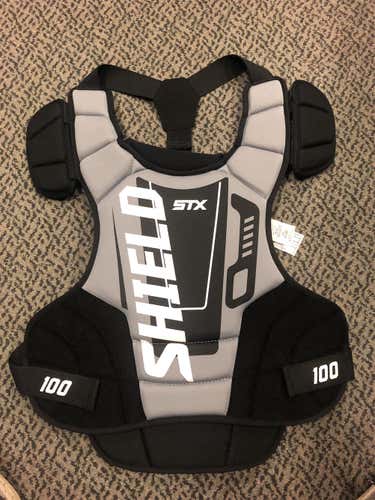 Black Large STX Shield 100 Chest Protector