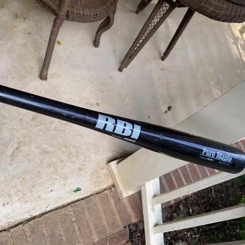 Used BBCOR Certified Wood Rbi 32" Bat