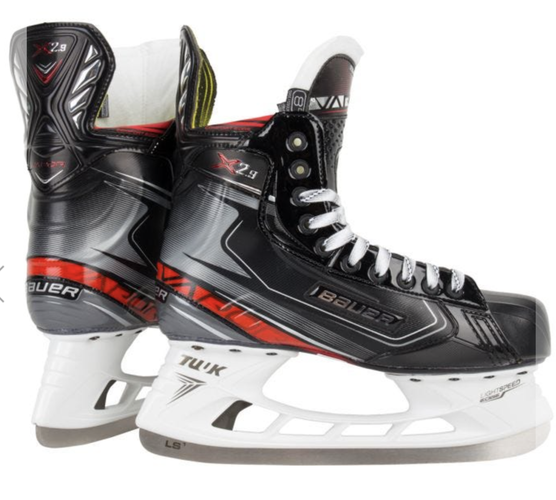 New Senior Bauer Vapor X2.9 Hockey Skates Regular Width Size 9.5 D