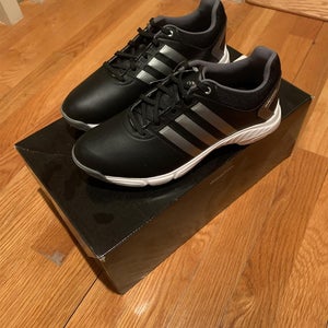 Black Men's Size 5.0 (Women's 6.0) Adidas Golf Shoes