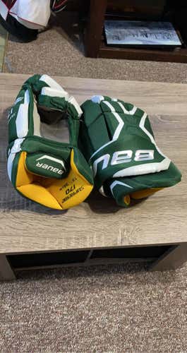 Green Senior Bauer Supreme S170 15" Gloves