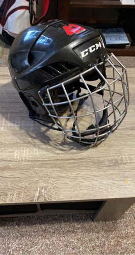 Black Used Large CCM FL40 Helmet