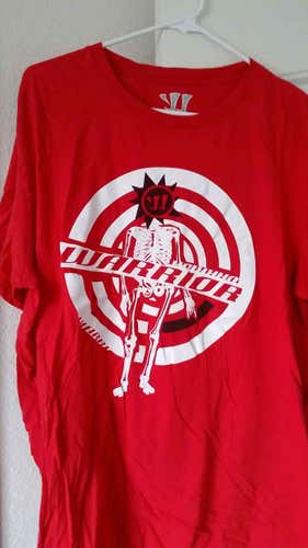 Red New Adult Men's XL Warrior Shirt