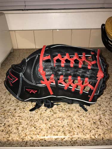 Tiger Pro Model Black/red 12.5" Baseball Glove