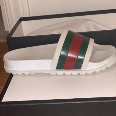 Used GUCCI Slides (White) | SidelineSwap