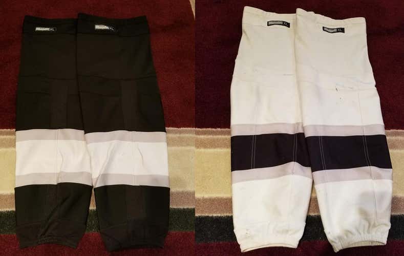 Pro stock LA Kings Game Socks Set (Home and Away)
