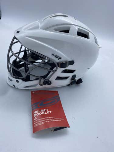 White New Youth Player's Cascade CS-R Youth Helmet