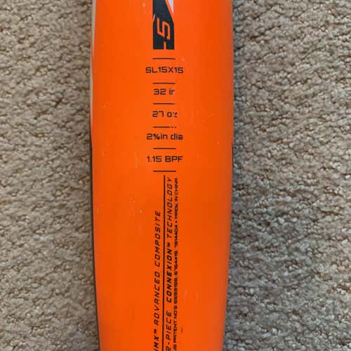 2015 Easton Composite XL1 (-5) 27 oz 32" Bat
