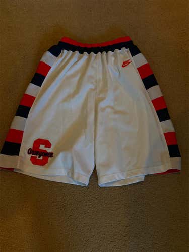 White Men's Medium Nike Shorts