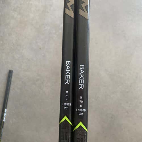2 Pack - New- NCAA Pro Stock - Tarek BAKER 70 Flex CCM Trigger 3D PMT - Lefty