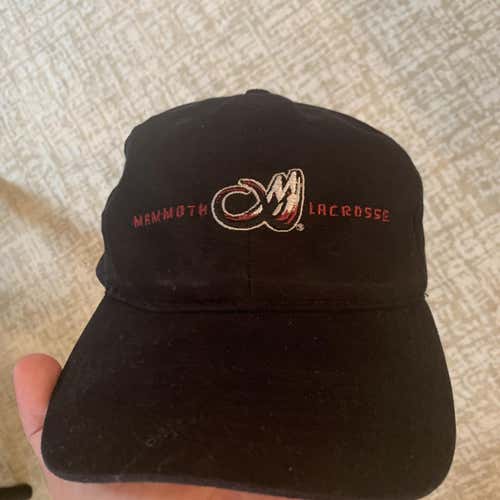 NLL Colorado Mammoth Black Adult One Size Fits All Hat