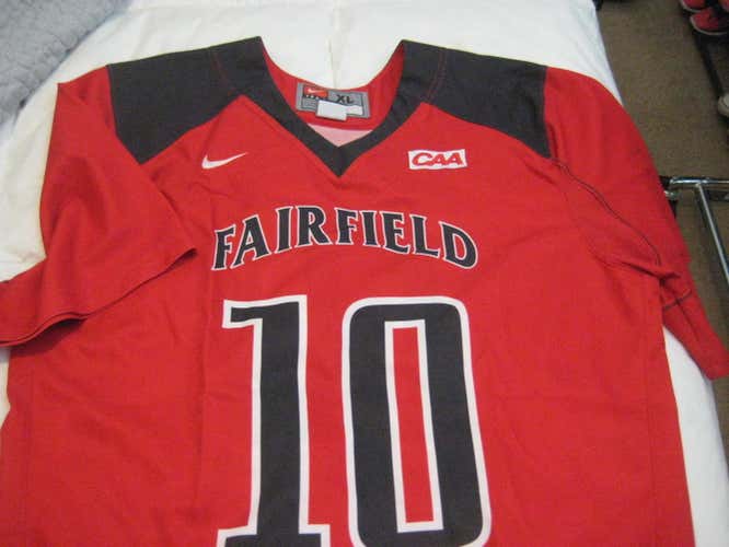 Nike Fairfield lacrosse game jersey men's XL team issued