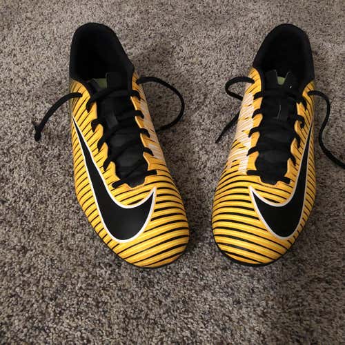 Orange Unisex Molded Cleats Nike Mercurial Vapor Cleats