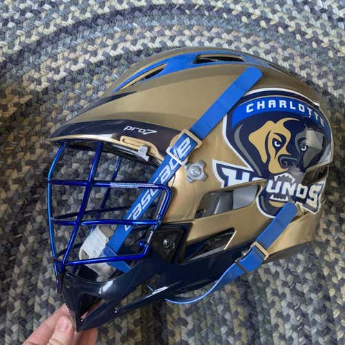 NEW CHARLOTTE HOUNDS MLL HELMET