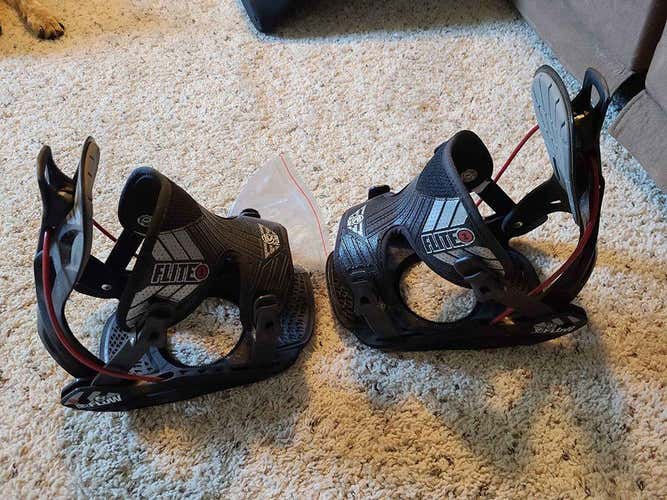 Used Men's Large Flow Flite Snowboard Bindings