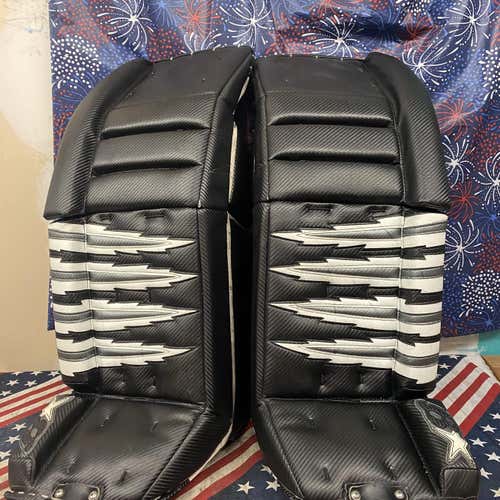 Black Senior 37" Brian's Goalie Leg Pads-150401